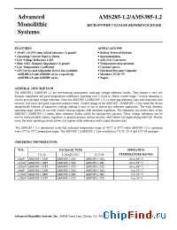 Datasheet AMS285-1.2 manufacturer AMS